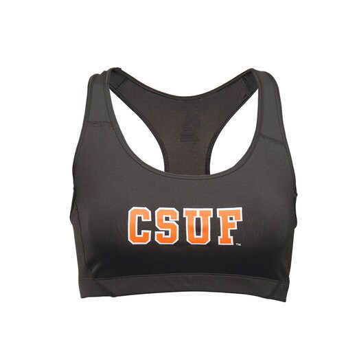 Badger CSUF Sports Bra - Grey
